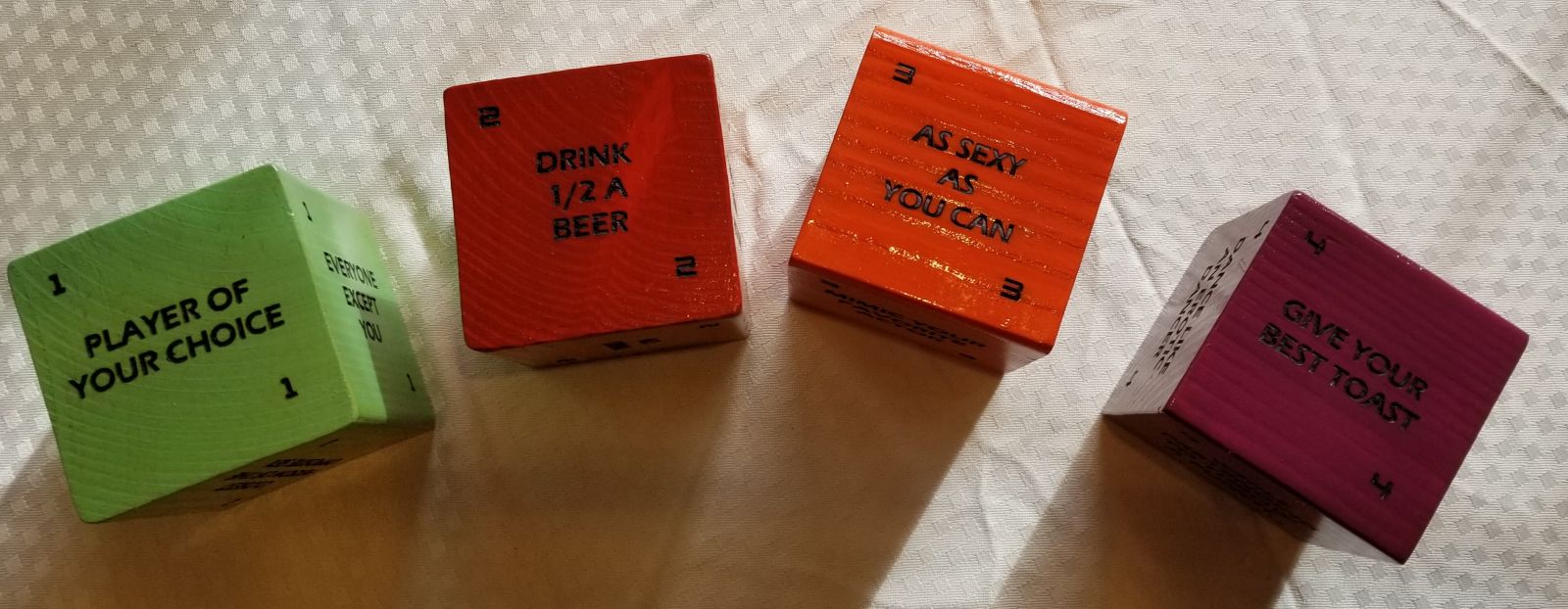 Adult drinking dice game